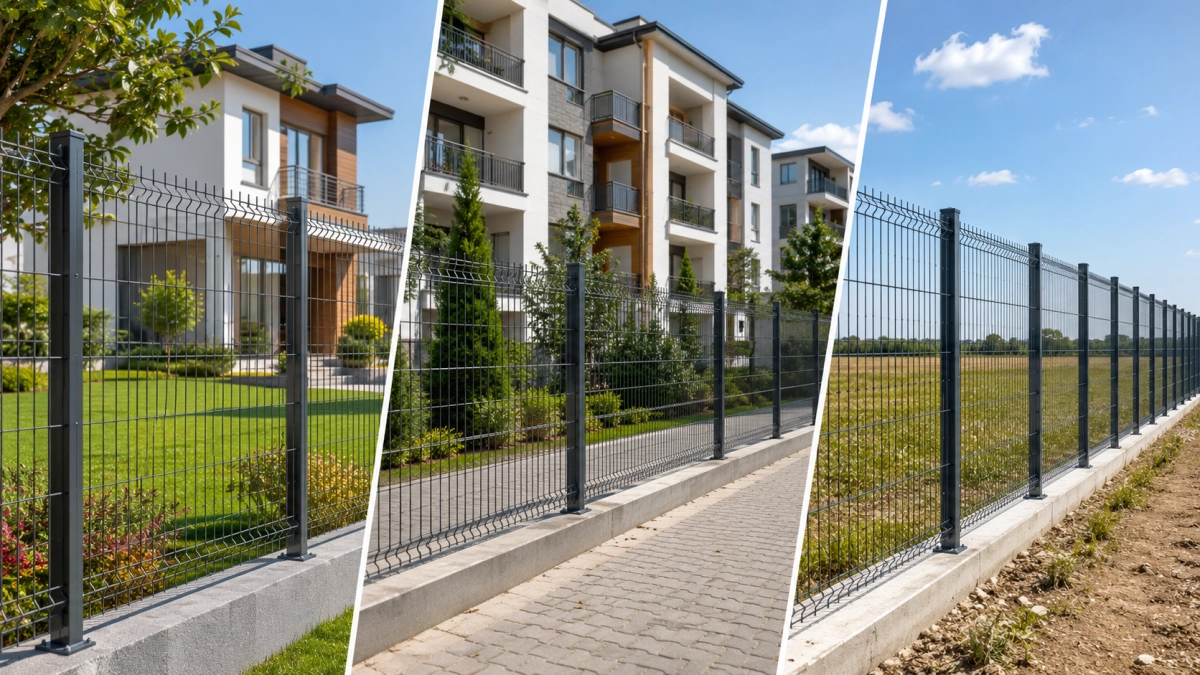 Panel Çit Seçimi Nasıl Yapılır? Bahçe, Site ve Arsa İçin Doğru Sistem